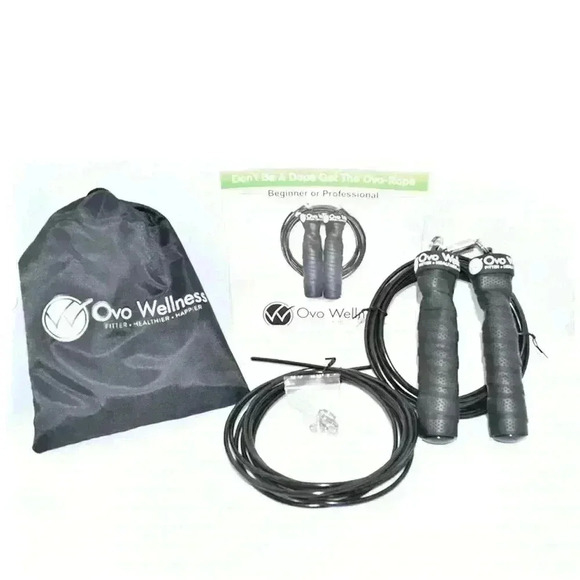 💜Jump Rope Adjustable Speed Fitness NWT - Picture 1 of 5